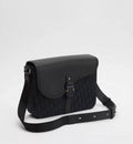 Medium Saddle Messenger Bag with Flap