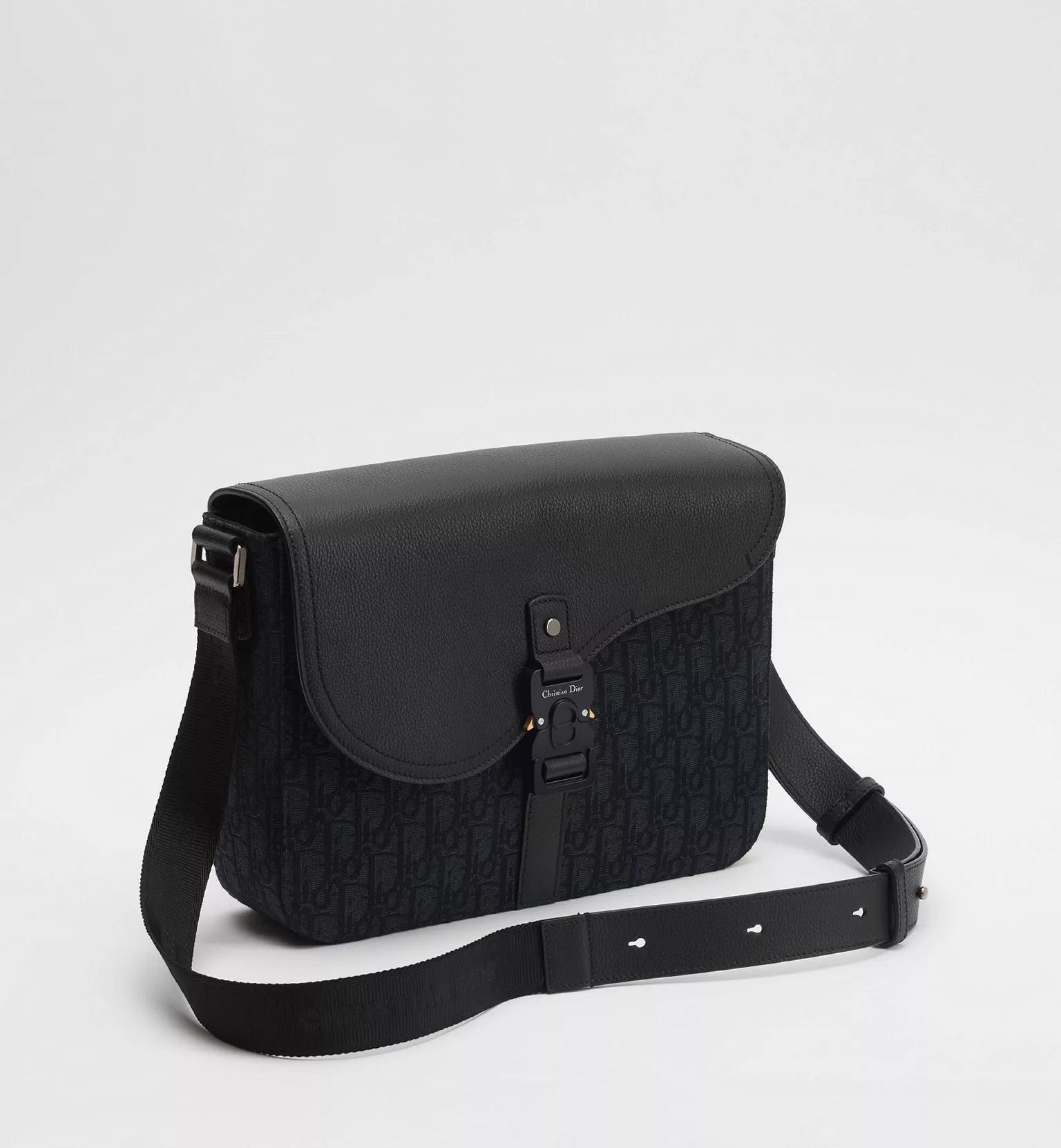 Medium Saddle Messenger Bag with Flap
