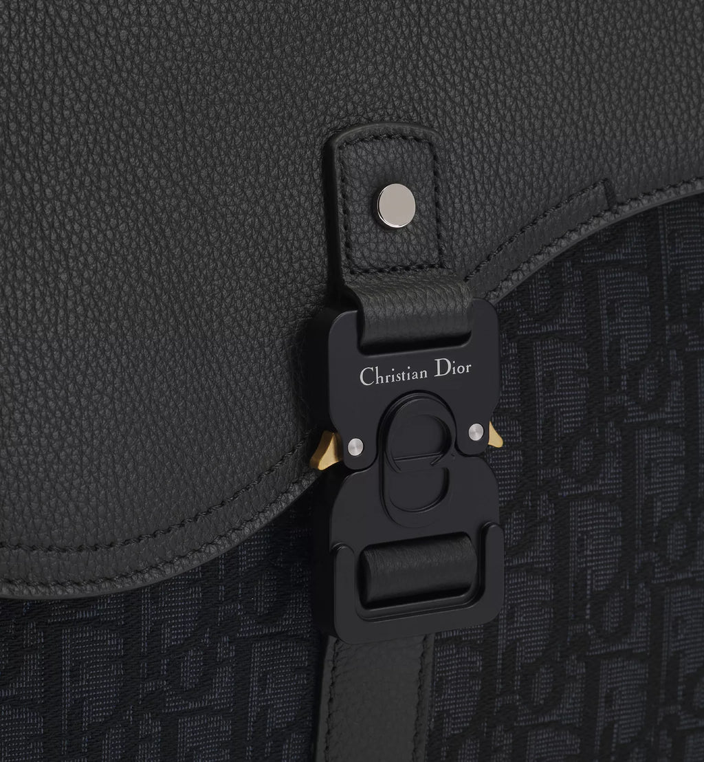 Medium Saddle Messenger Bag with Flap