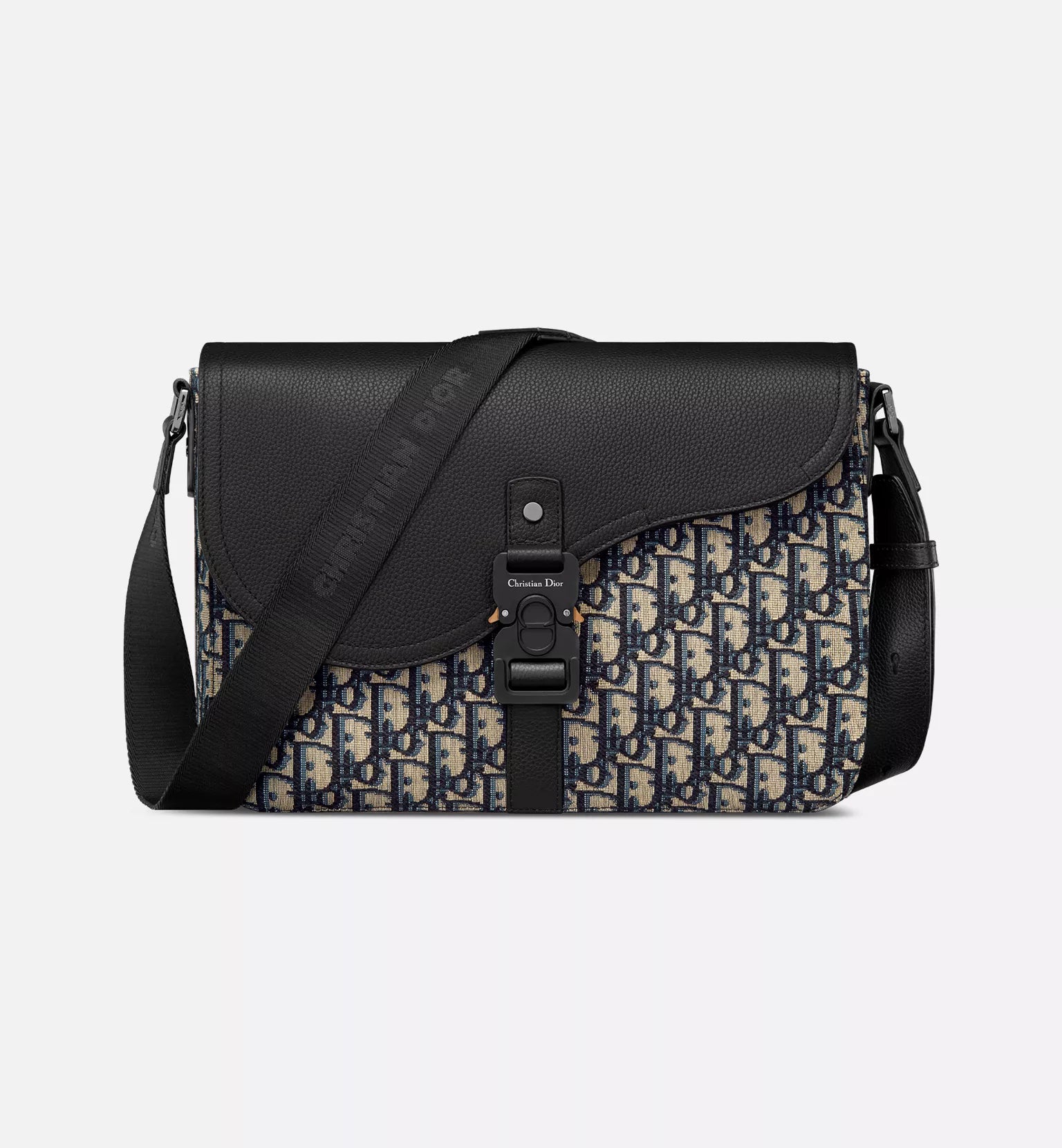 Medium Saddle Messenger Bag with Flap
