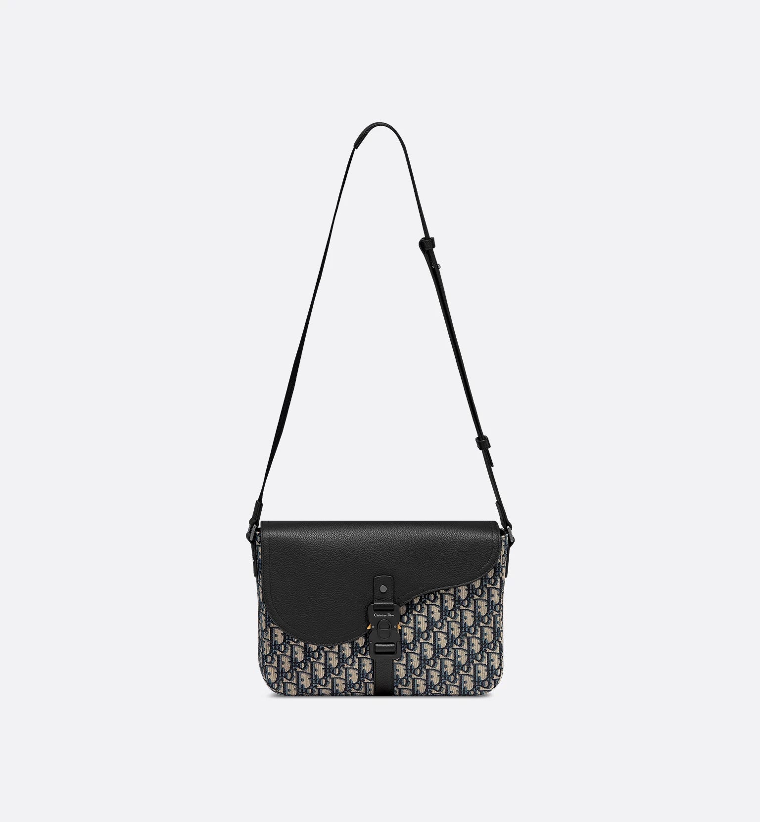 Medium Saddle Messenger Bag with Flap