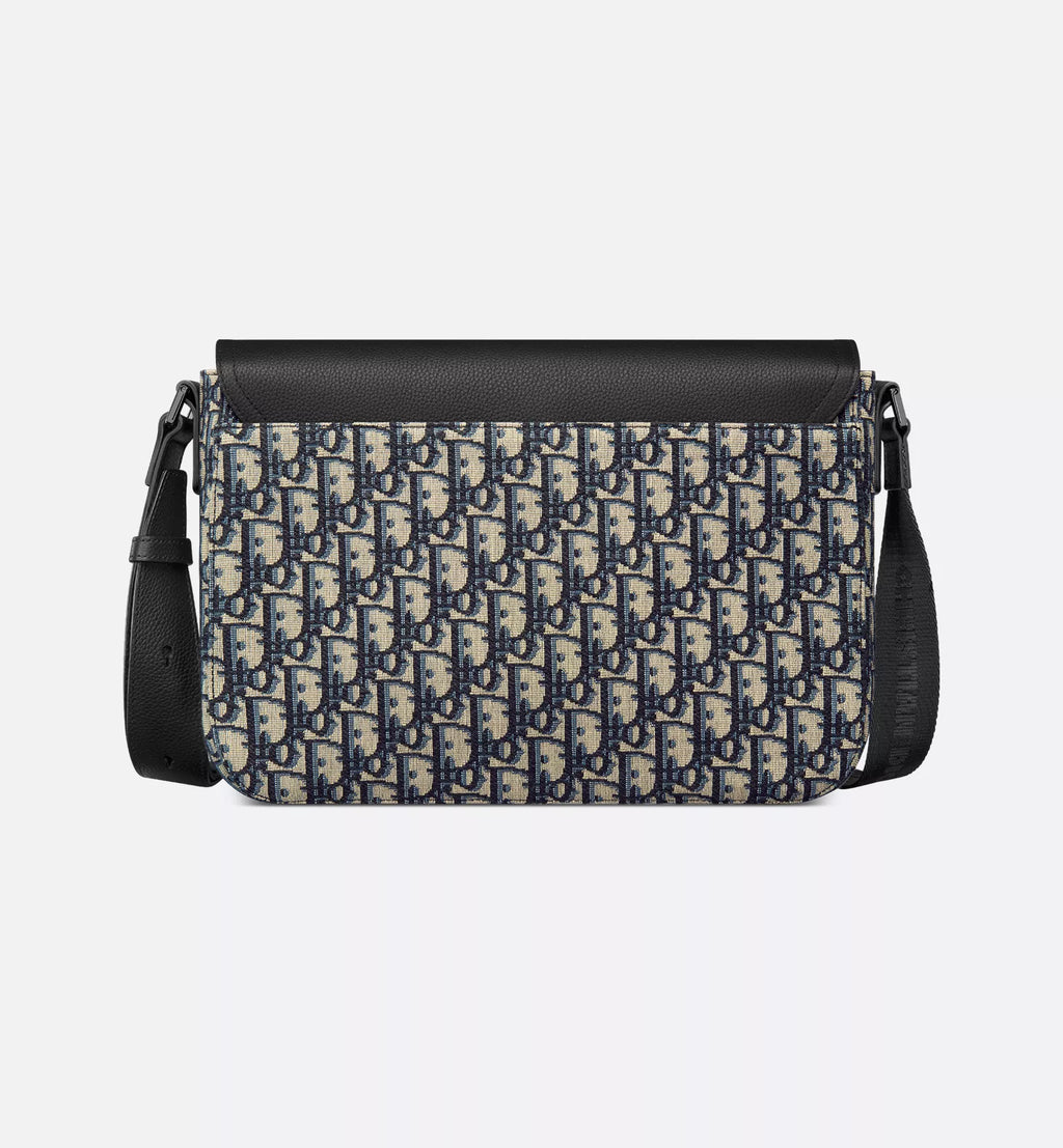Medium Saddle Messenger Bag with Flap