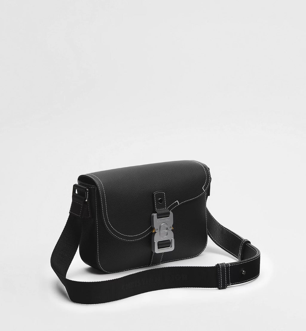 Small Saddle Messenger Bag with Flap