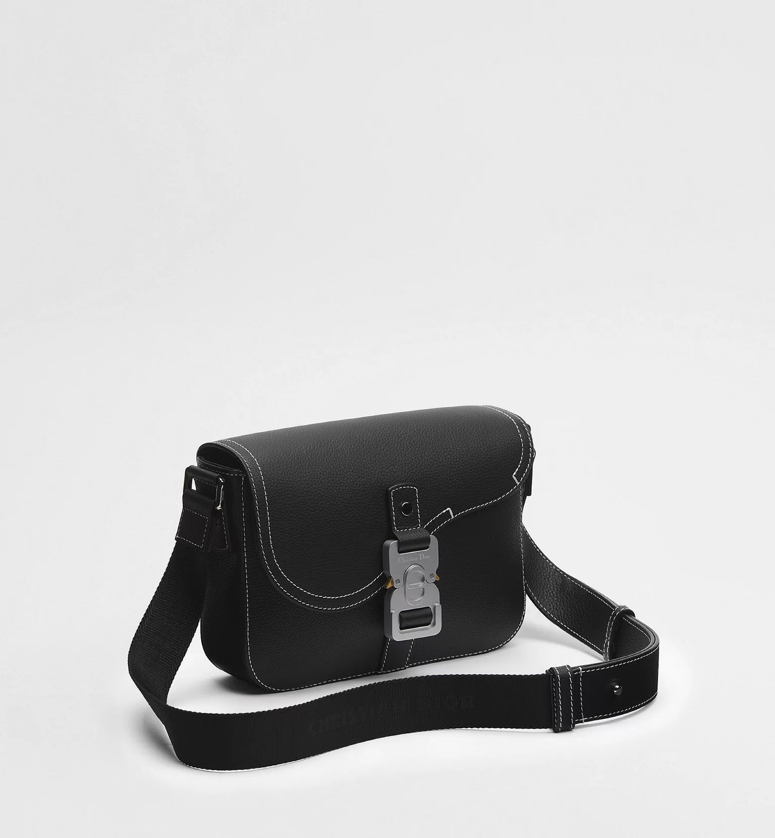 Small Saddle Messenger Bag with Flap