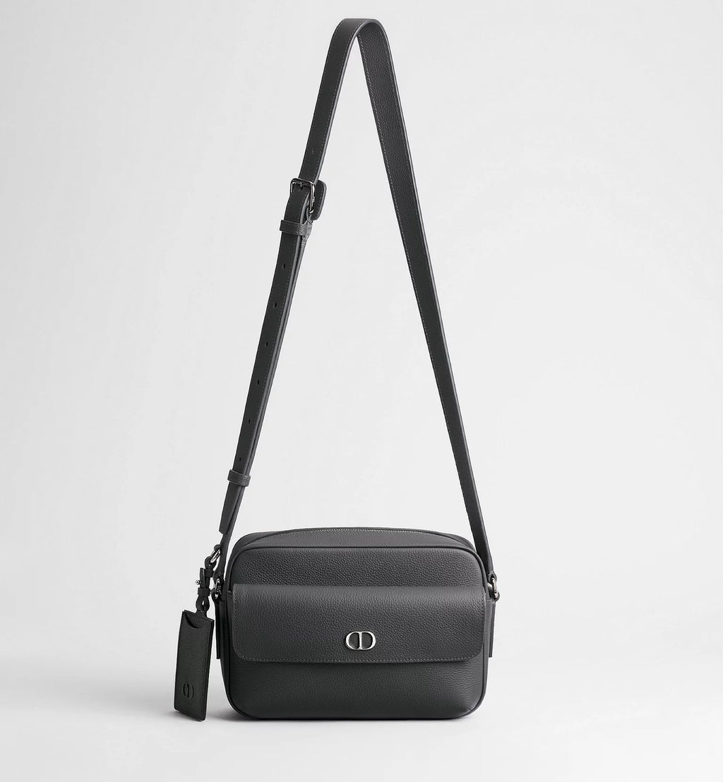 CD Icon Zipped Messenger Bag