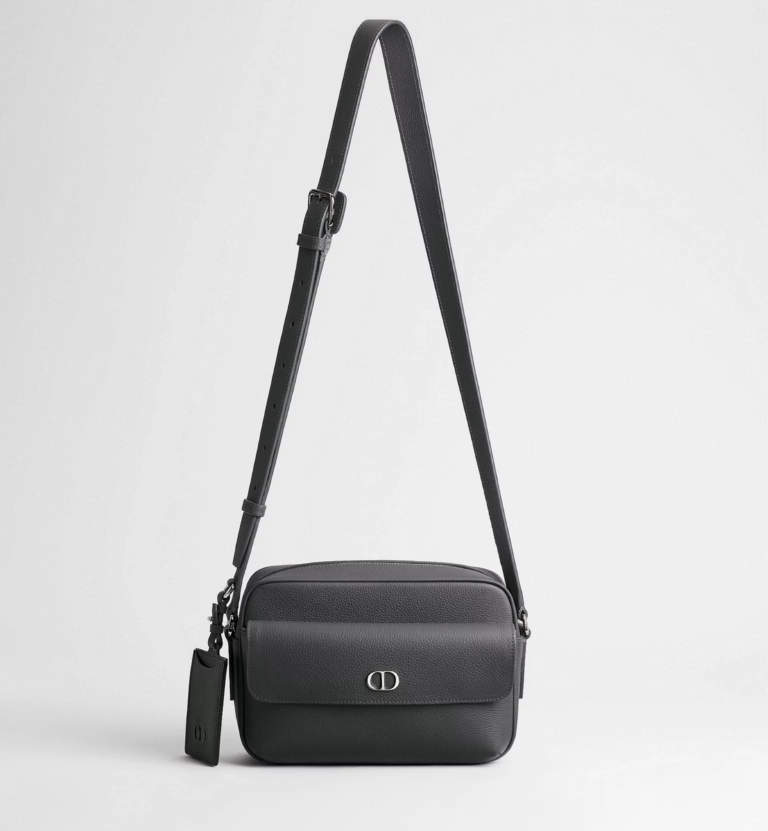CD Icon Zipped Messenger Bag
