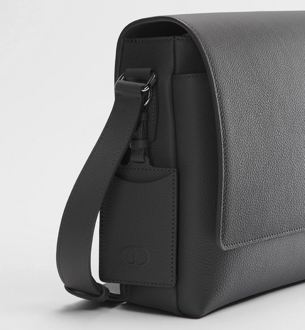 CD Icon Messenger Bag with Flap