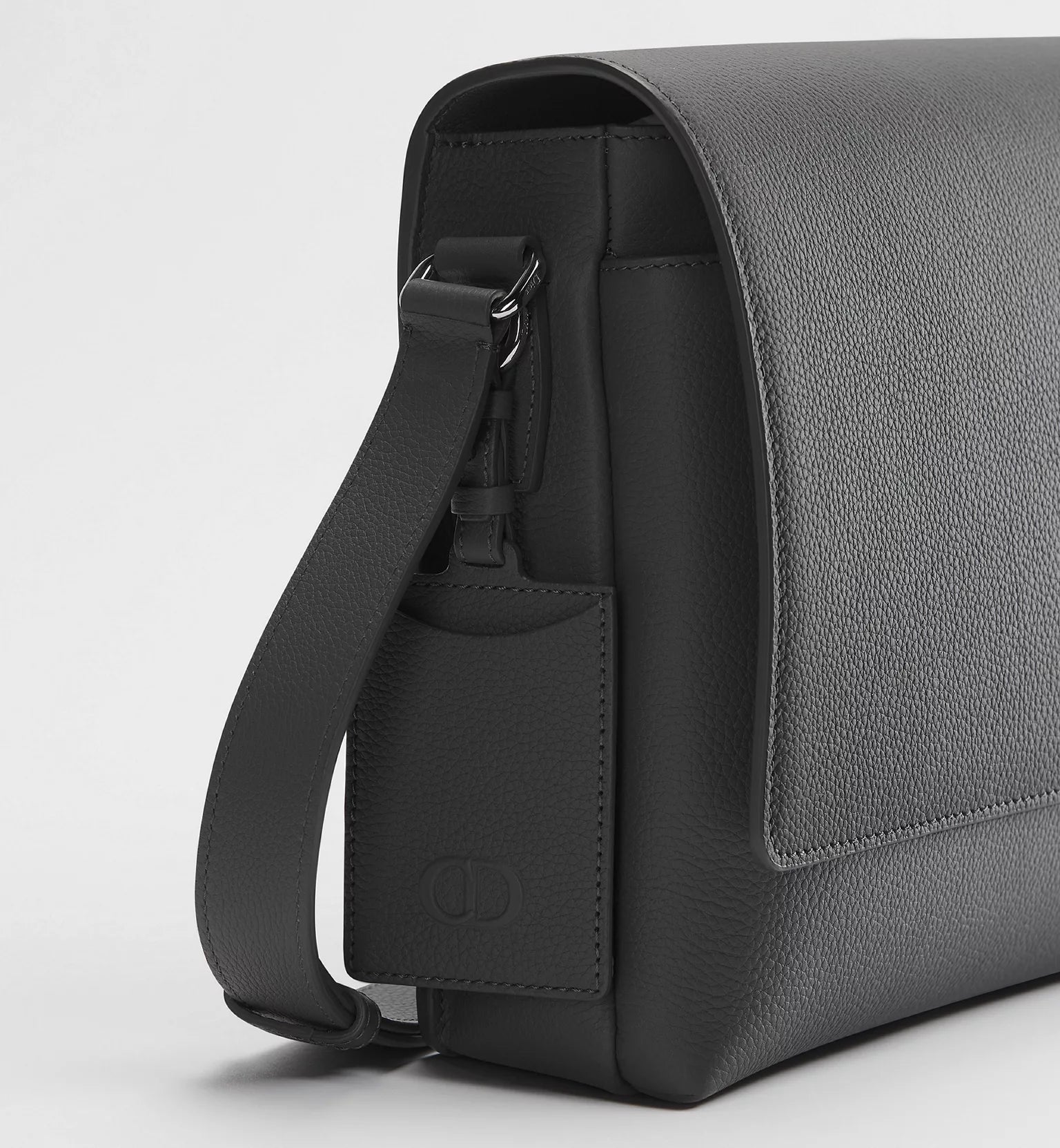 CD Icon Messenger Bag with Flap