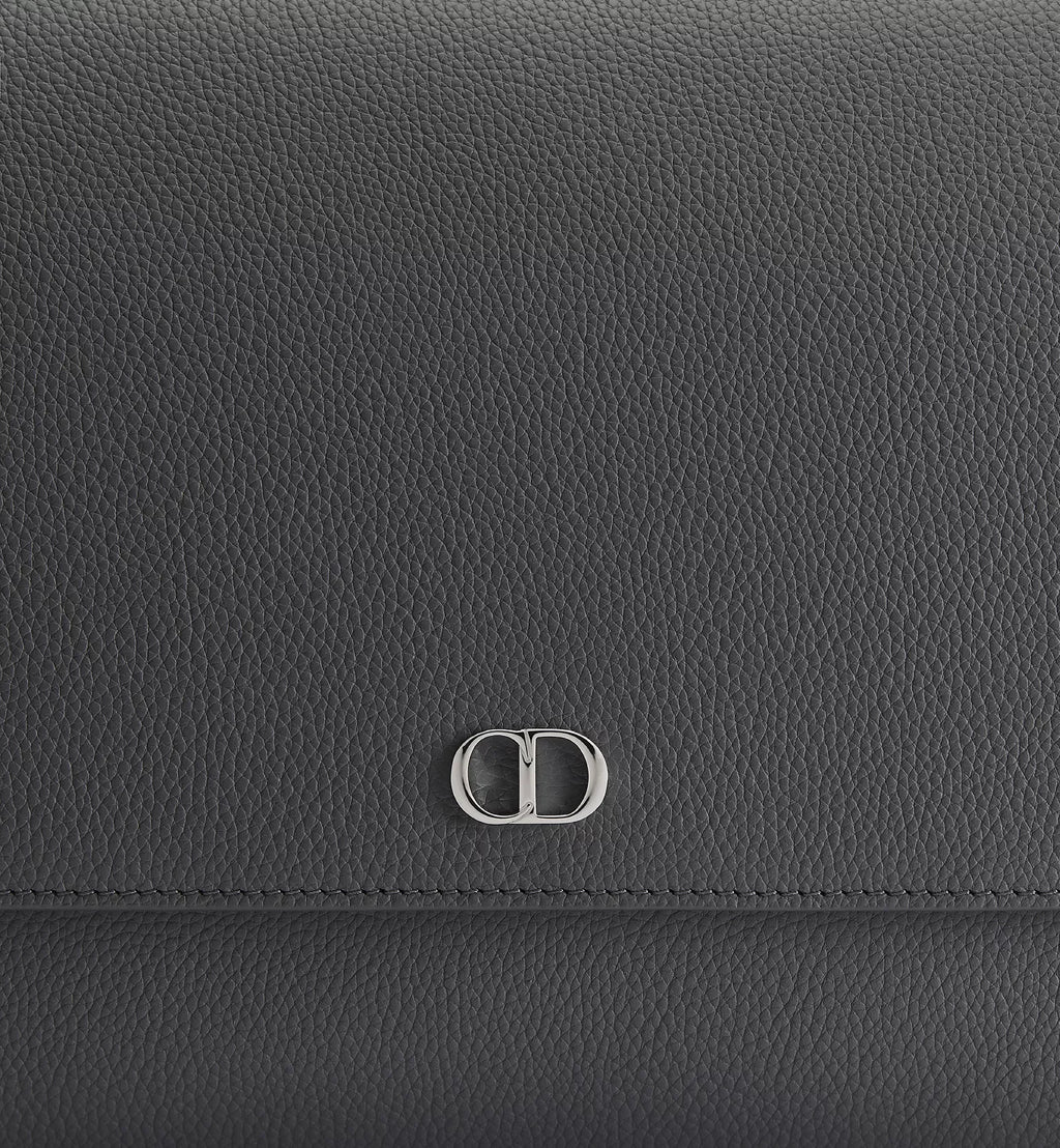 CD Icon Messenger Bag with Flap