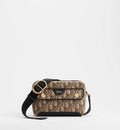Mini Pocket Dior Jett Zipped Messenger Bag