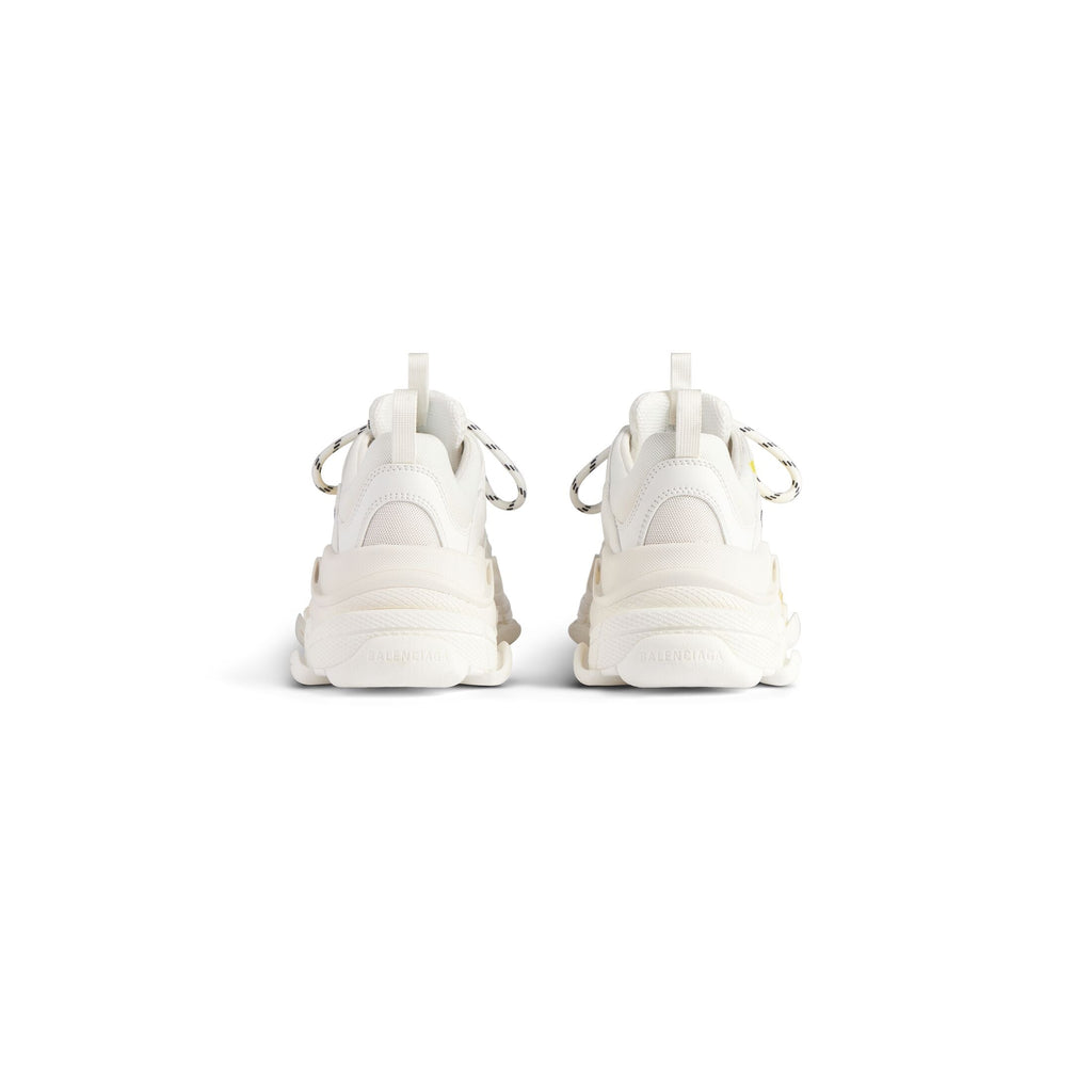 Men's Triple S Tape Type Trainers in White/yellow