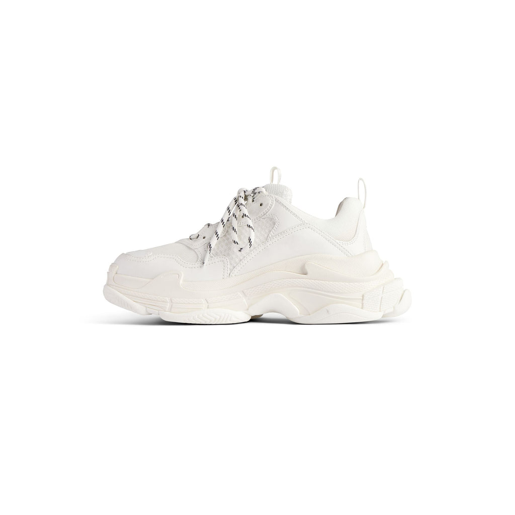 Men's Triple S Tape Type Trainers in White/yellow