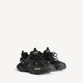 Men's Track Piercing Trainers in Black