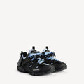 Men's Track Shirt Trainers in Black/blue
