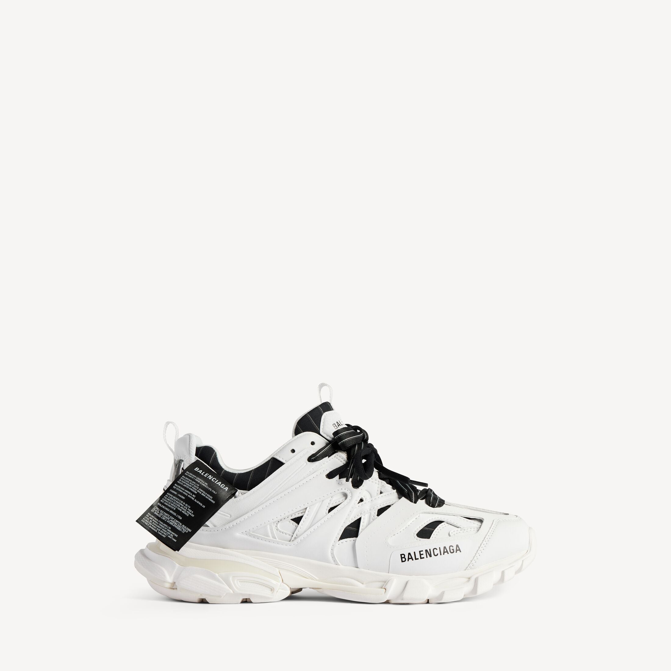 Men's Track Shirt Trainers in White