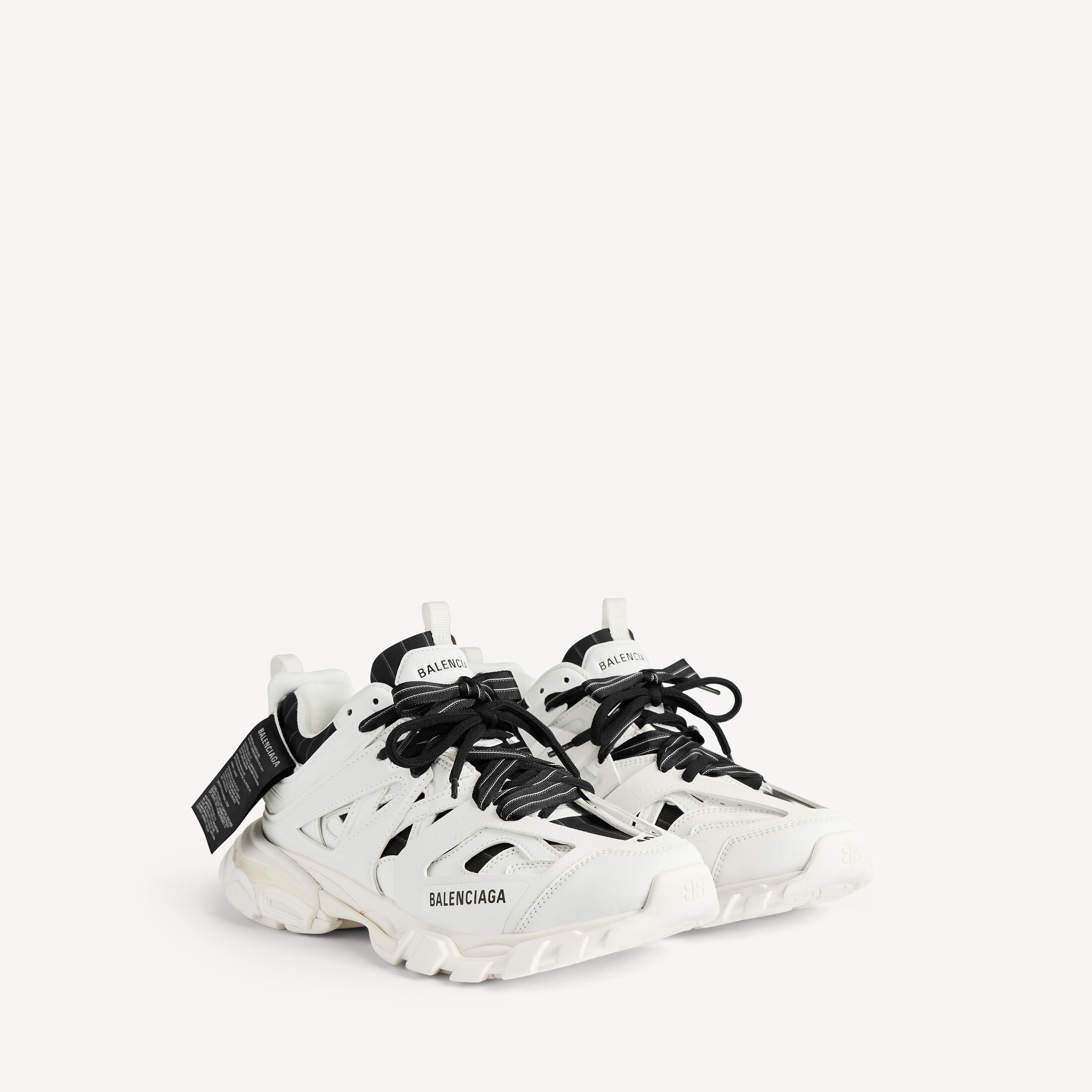 Men's Track Shirt Trainers in White