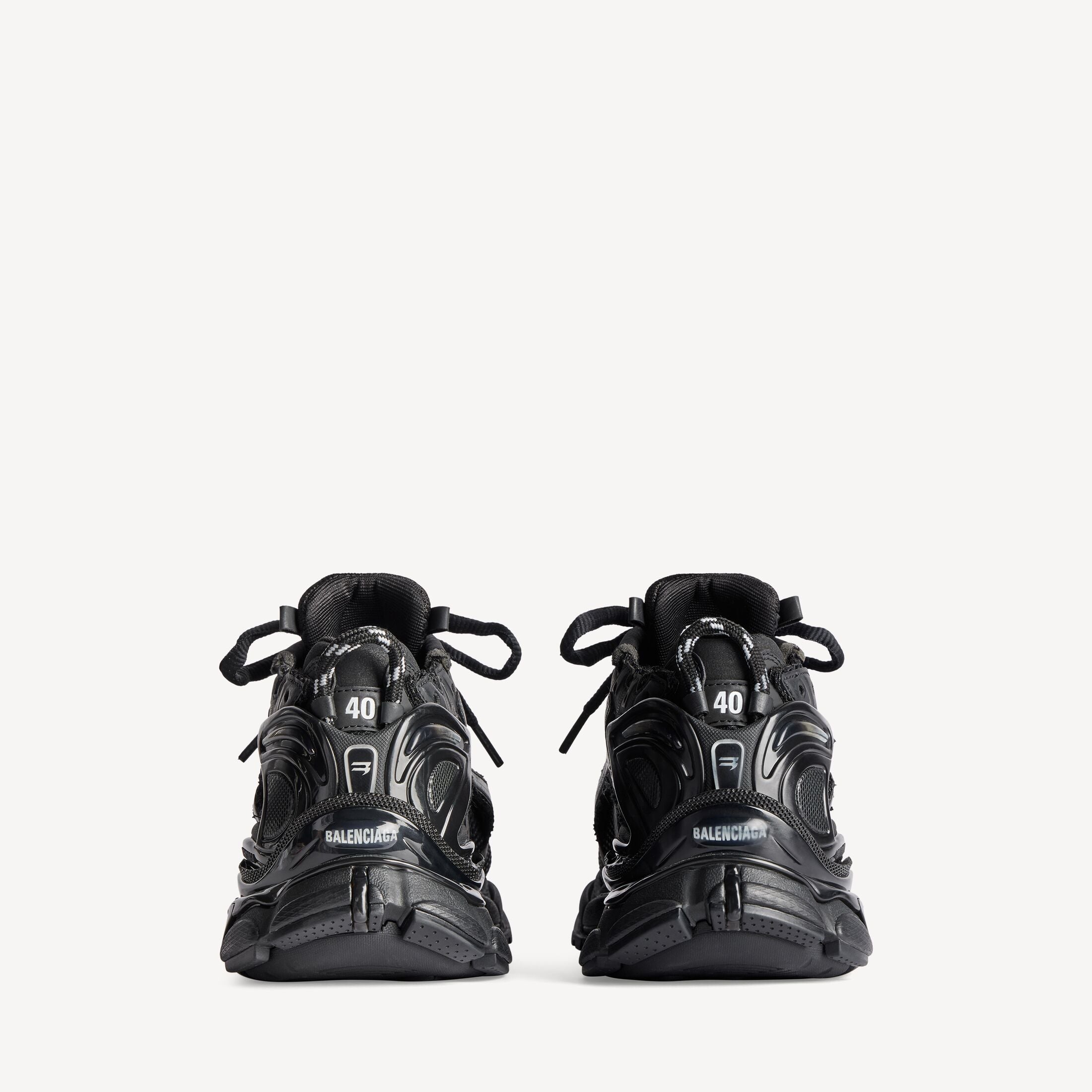 Men's Runner Trainers in Black