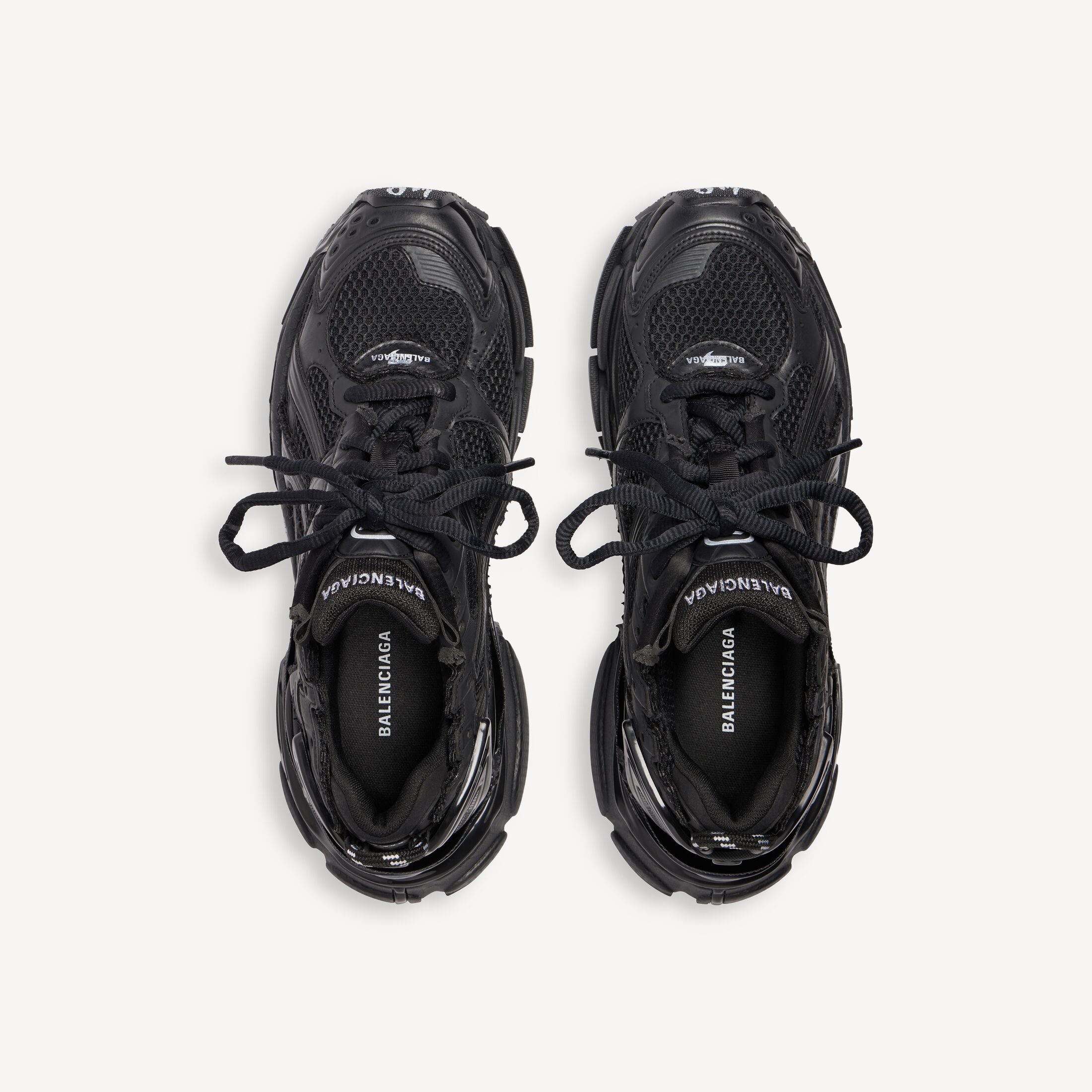 Men's Runner Trainers in Black