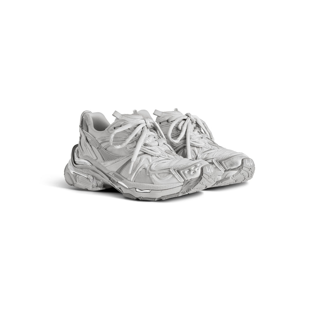 Men's Runner 2.0 Trainers in Grey/silver