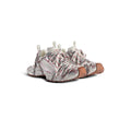 Men's 3xl Extreme Laces Logo Sneaker in Beige/grey/red/brown