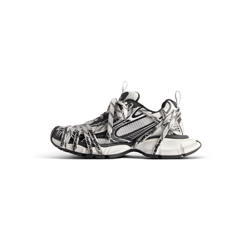 Men's 3xl Extreme Laces Logo Sneaker in White/black