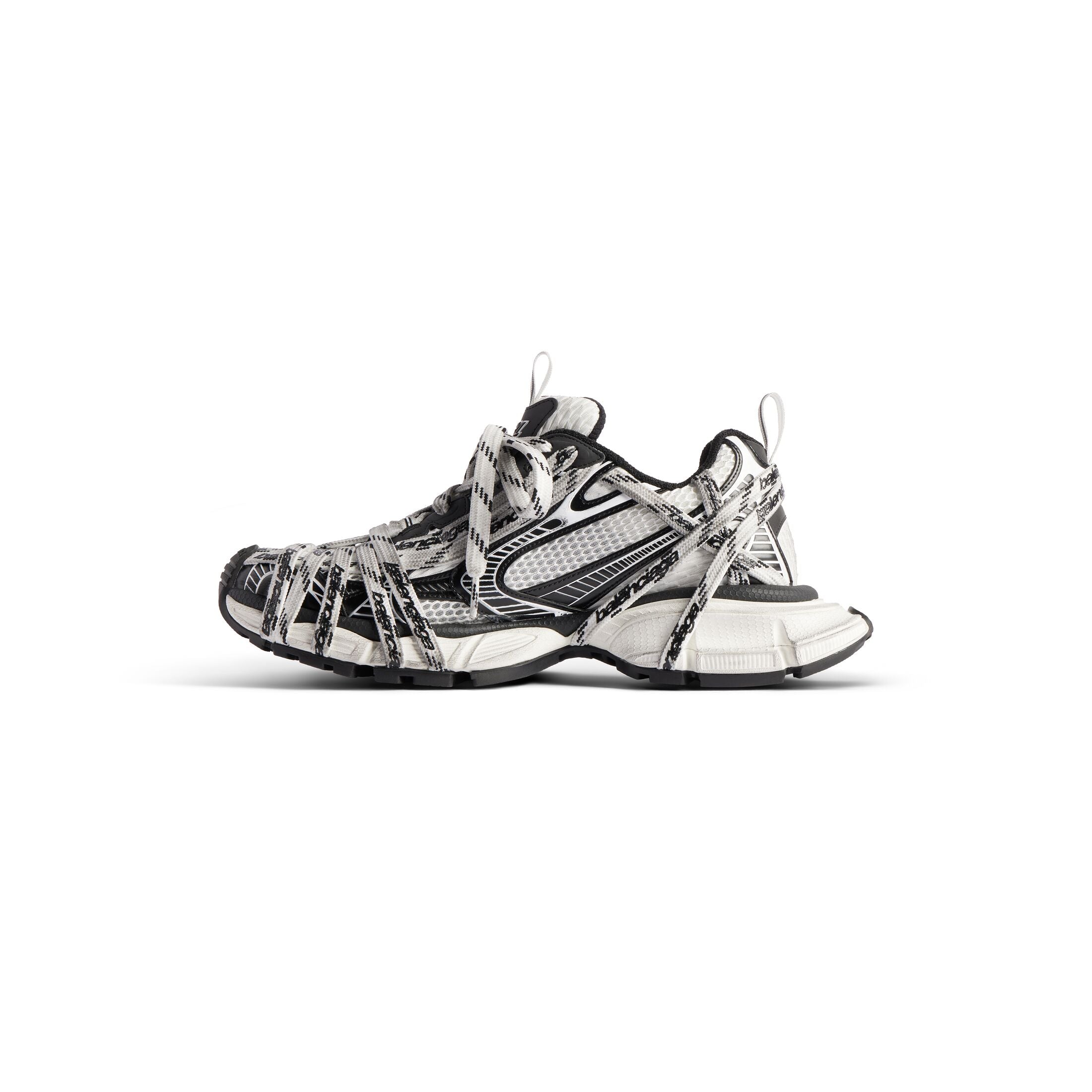 Men's 3xl Extreme Laces Logo Sneaker in White/black