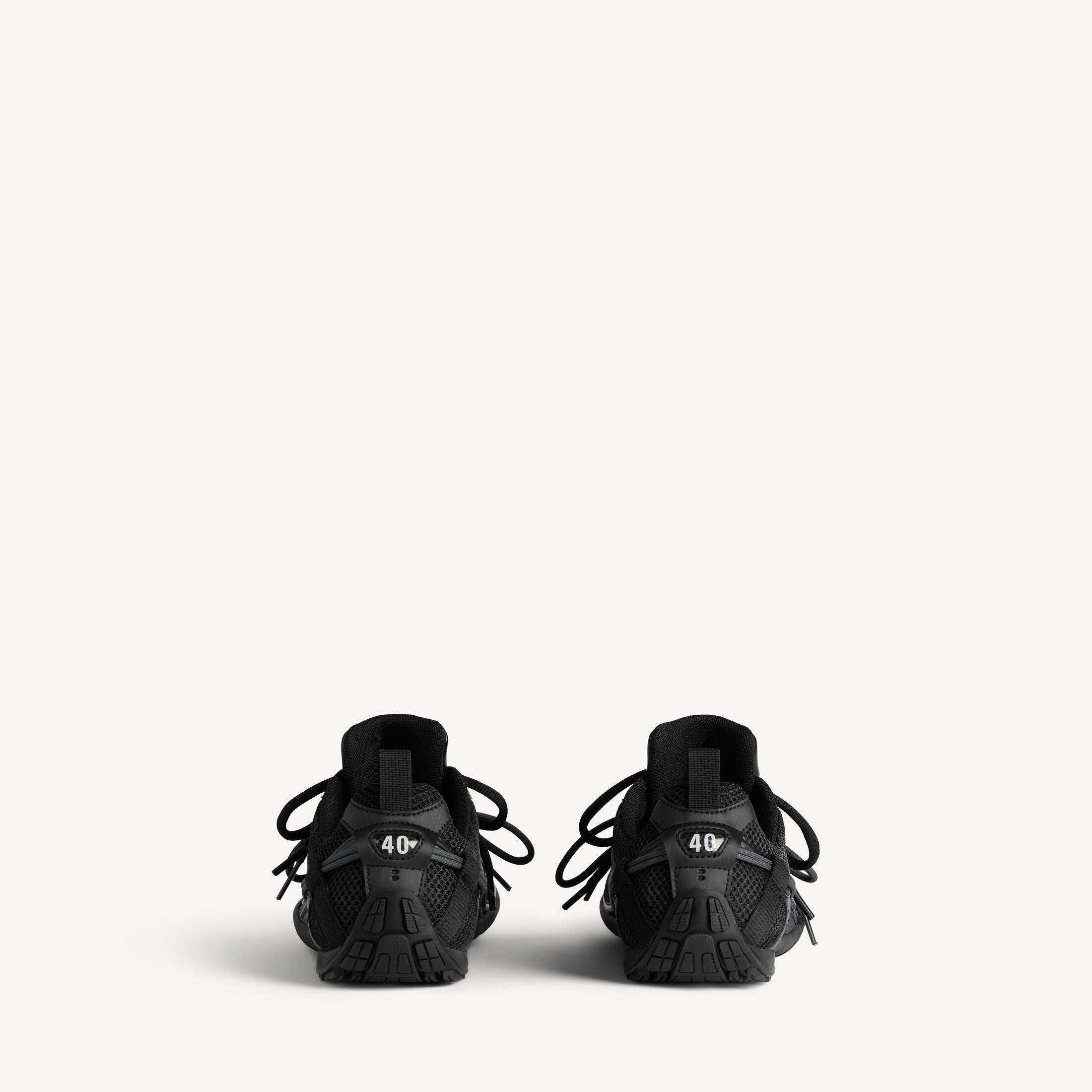 Men's Radar Trainers in Black/grey