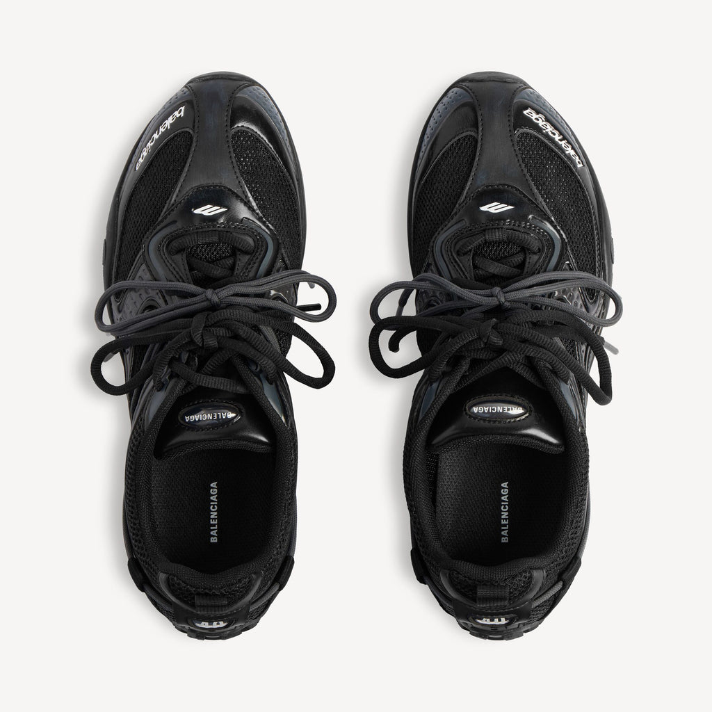 Men's Radar Trainers in Black/grey
