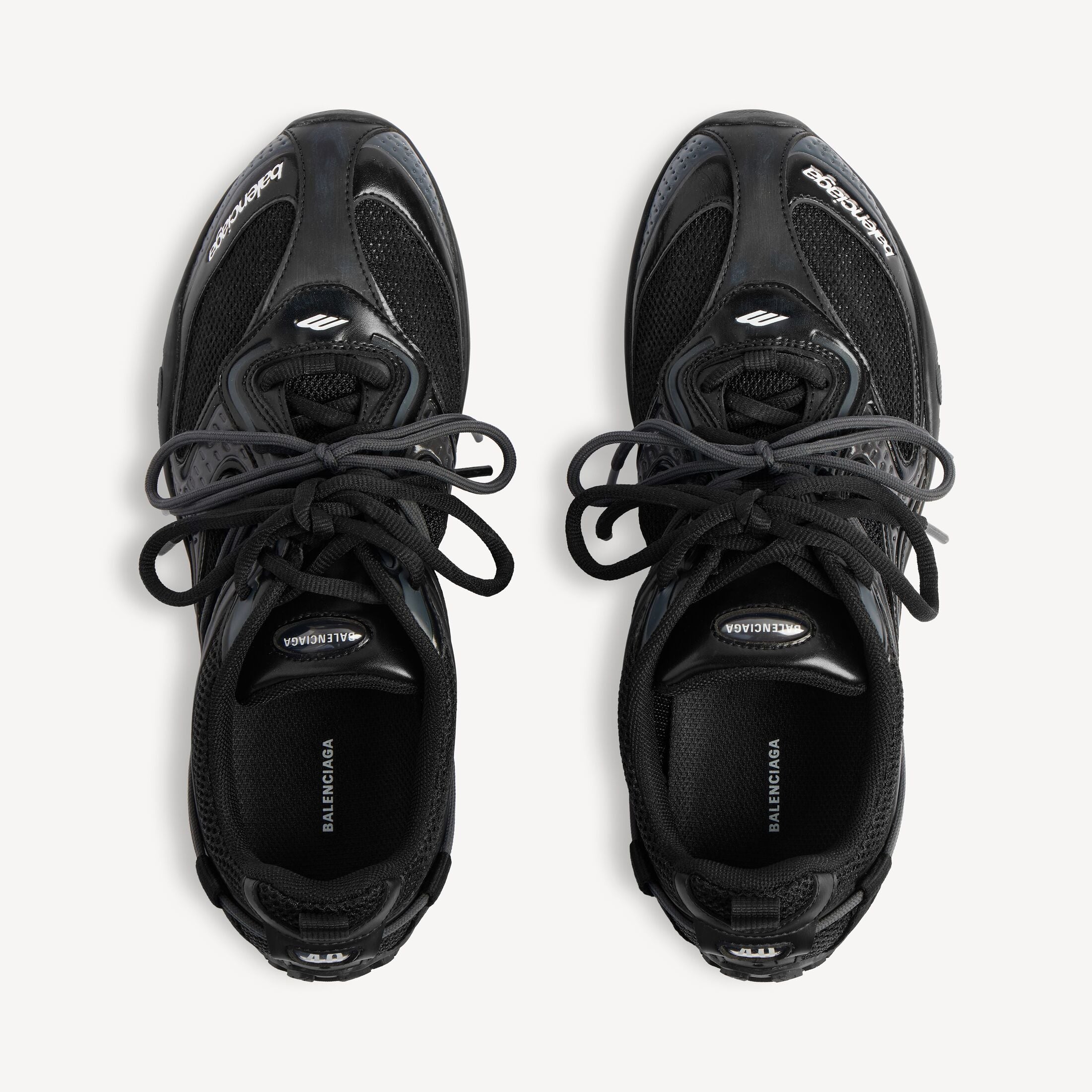 Men's Radar Trainers in Black/grey