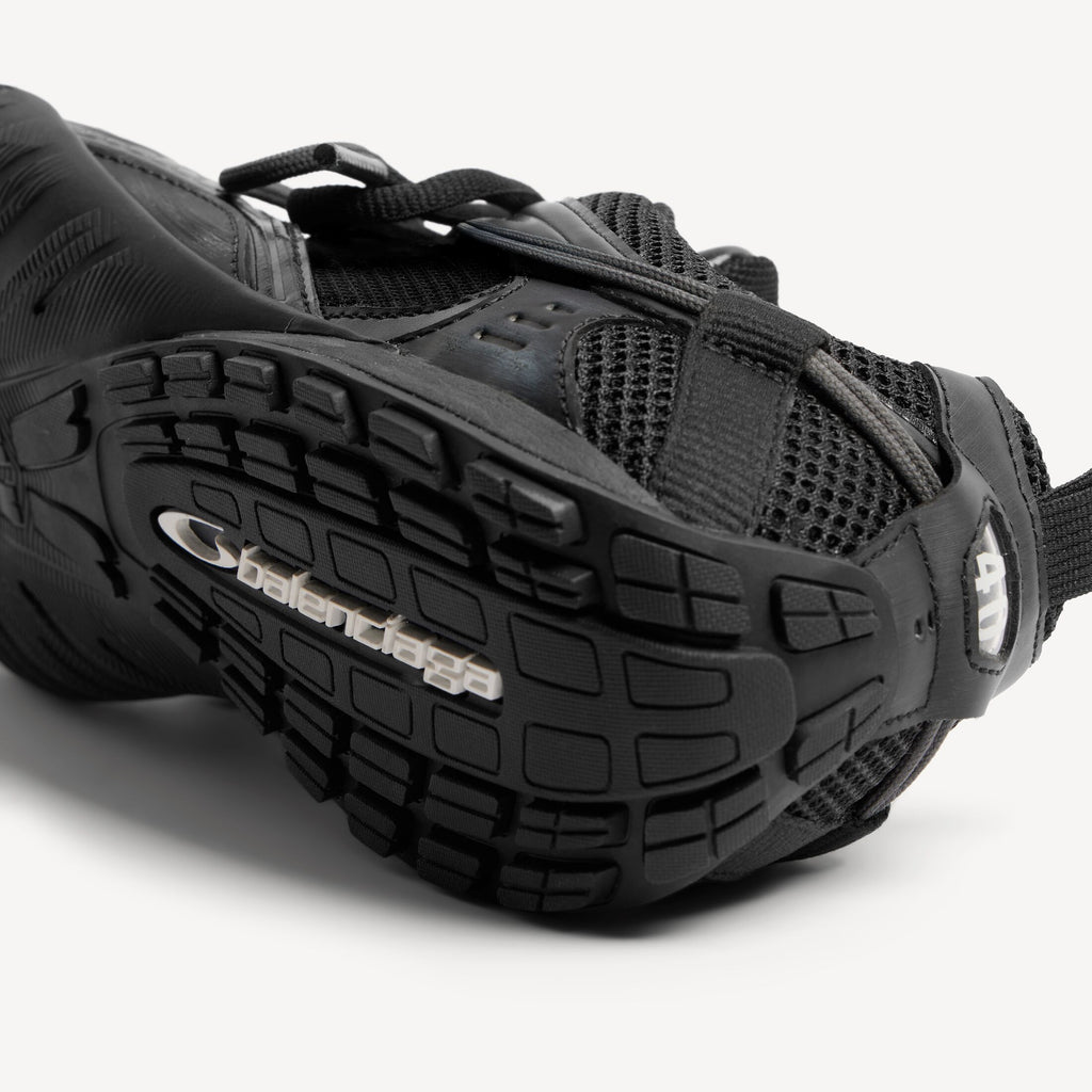 Men's Radar Trainers in Black/grey