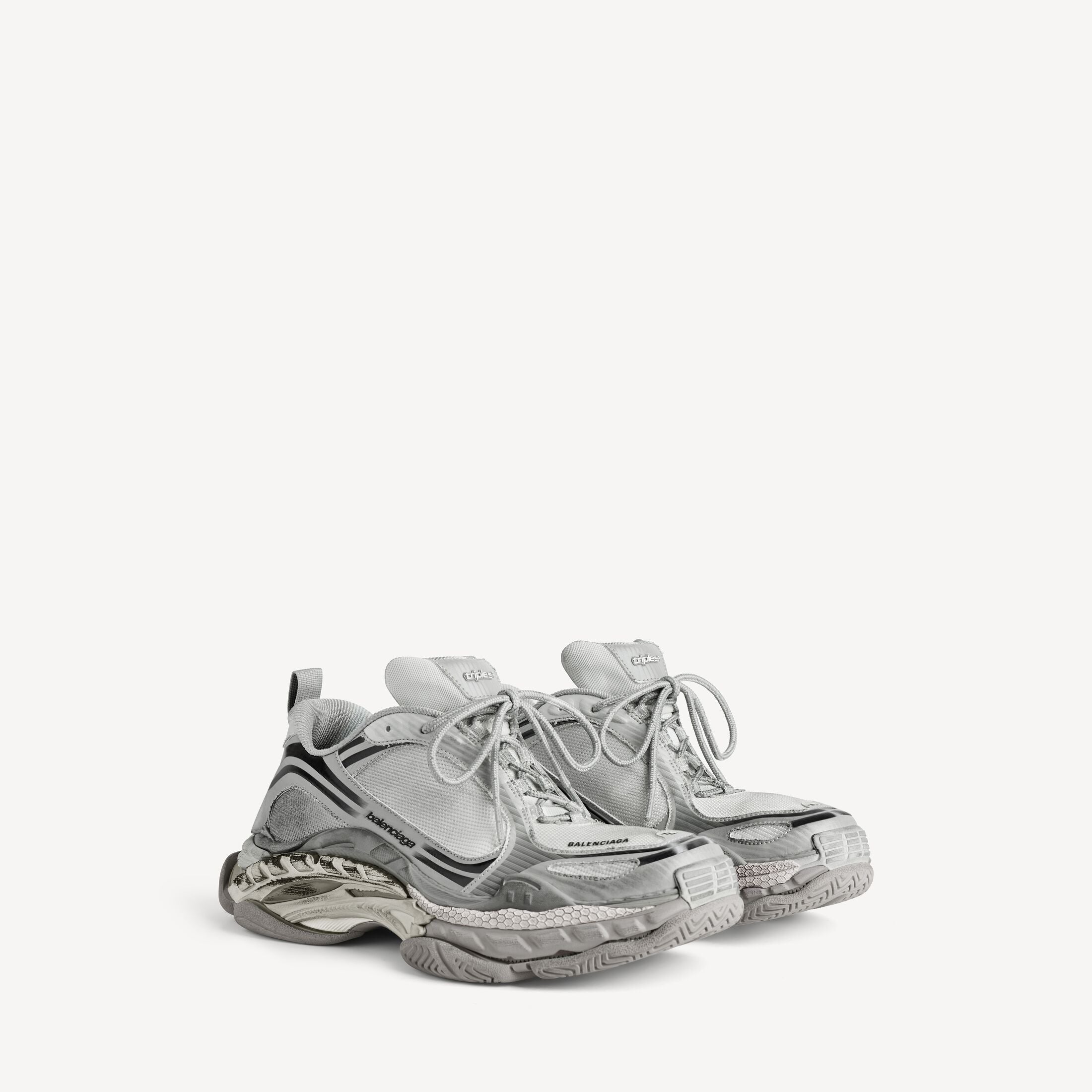 Men's Triple S.2 Gradient Trainers in Grey