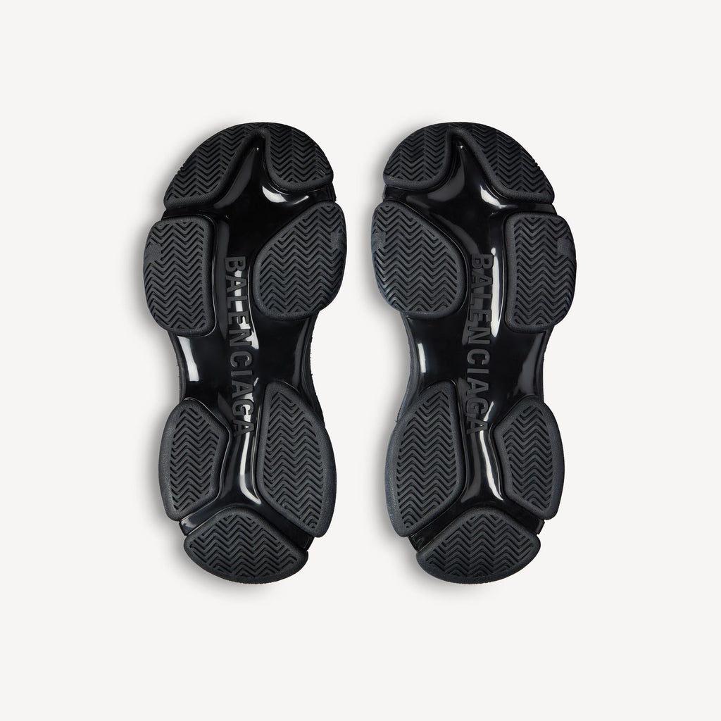Men's Triple S.2 Trainers in Black/dark Grey