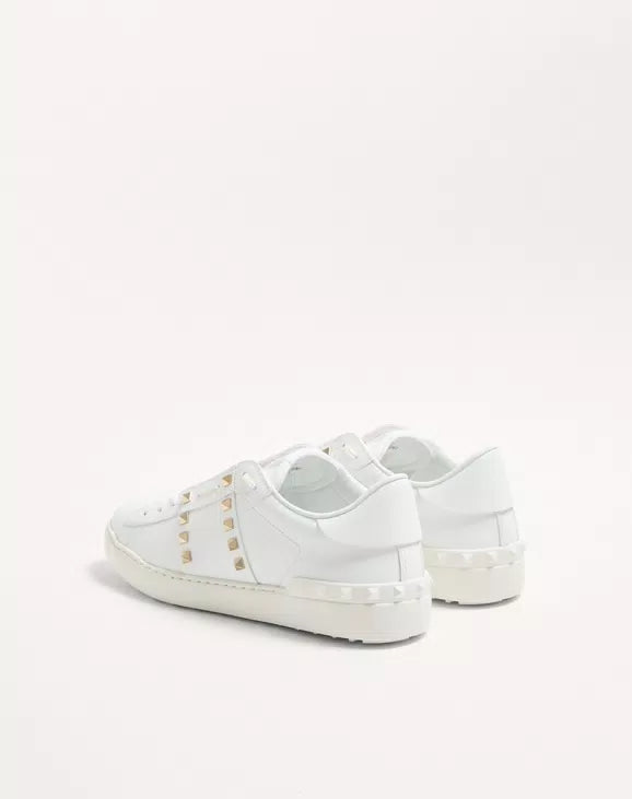 Calfskin Rockstud Untitled Sneaker