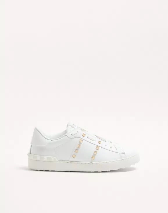 Calfskin Rockstud Untitled Sneaker