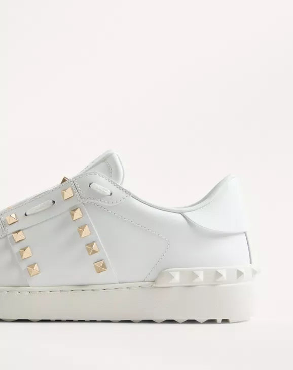 Calfskin Rockstud Untitled Sneaker