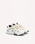 Demivee Trainer In Mesh Fabric With Suede Inserts