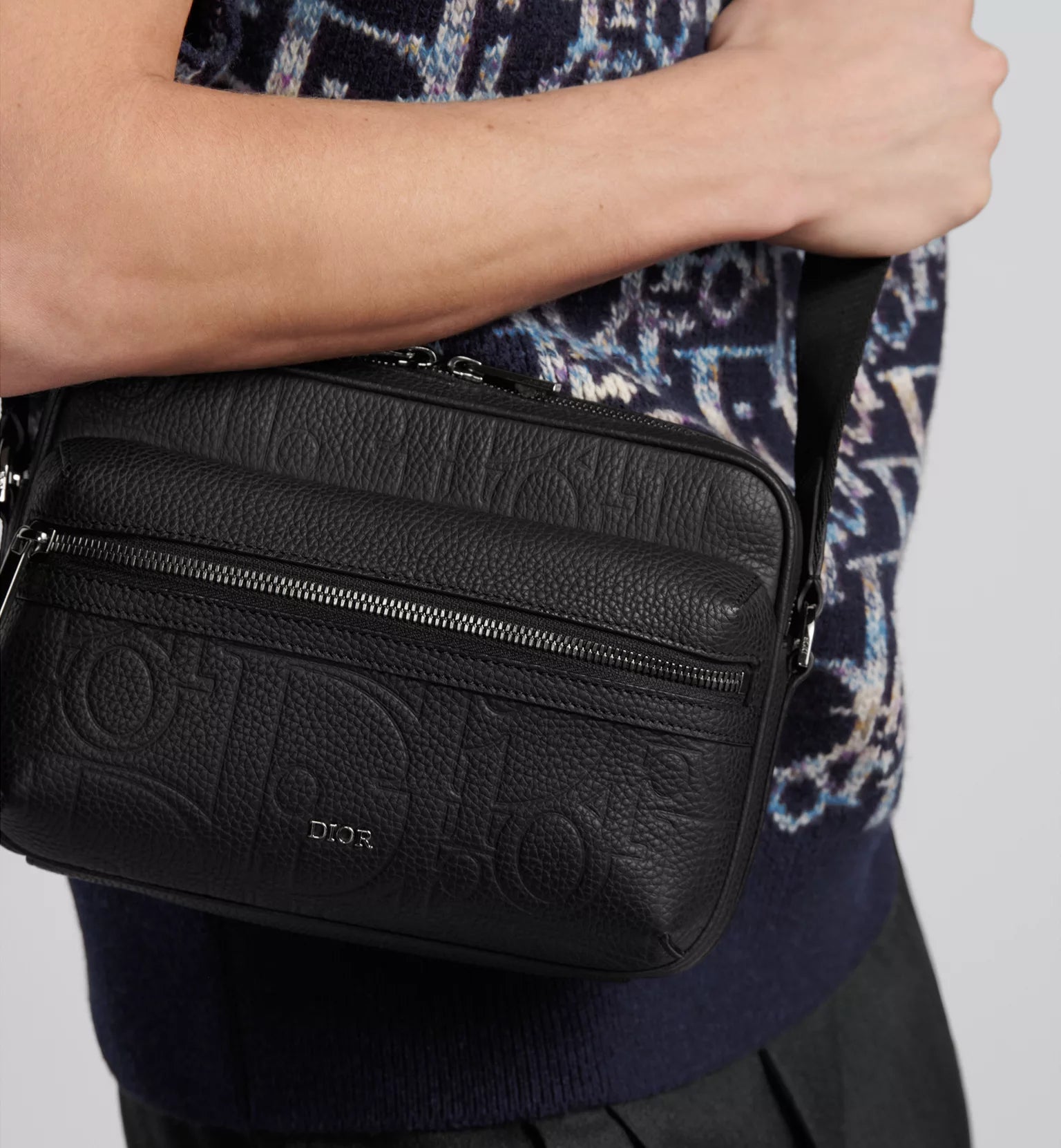 Dior Rider Zipped Briefcase