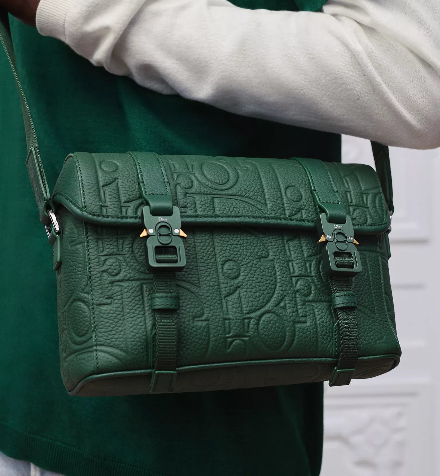 Dior Hit the Road Messenger Bag with Flap