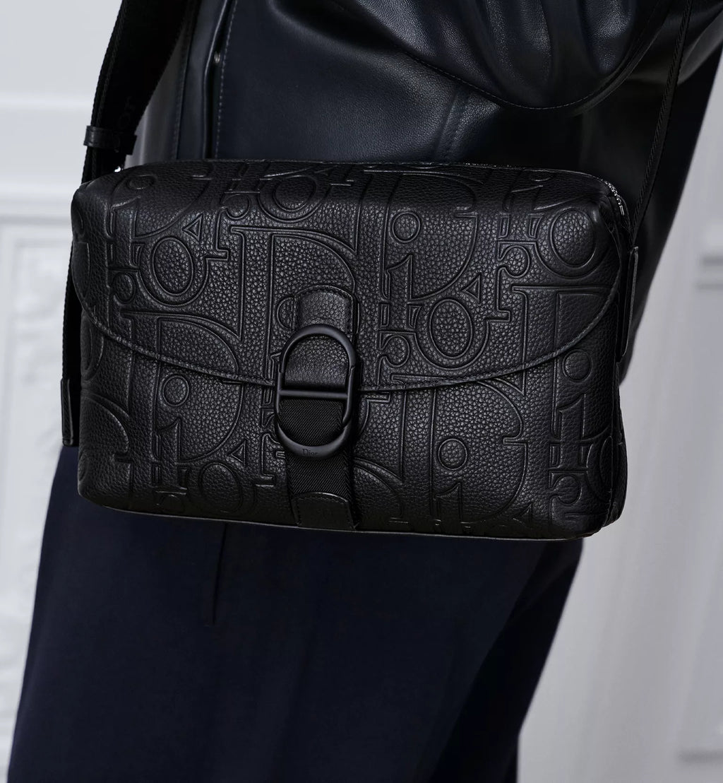 Dior Jett Zipped Messenger Bag