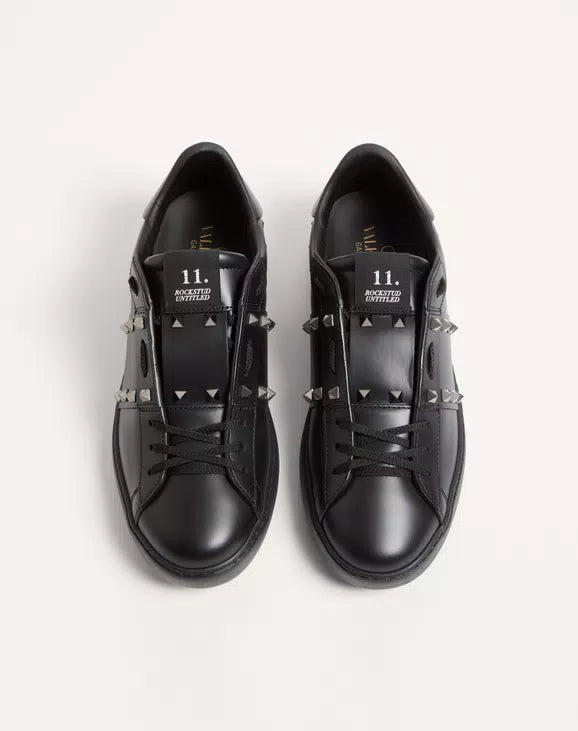 Calfskin Rockstud Untitled Sneaker