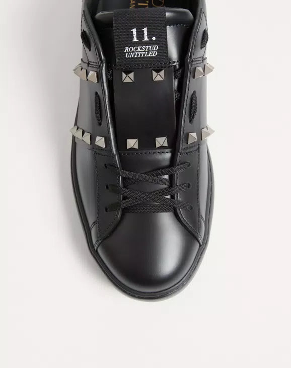 Calfskin Rockstud Untitled Sneaker