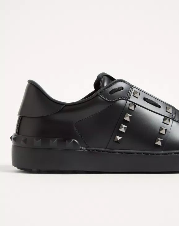 Calfskin Rockstud Untitled Sneaker