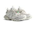 Men's Track Sneaker With Charms in White