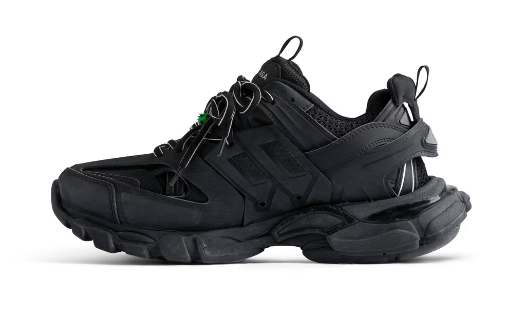 Men's Track Trainers With Charms in Black