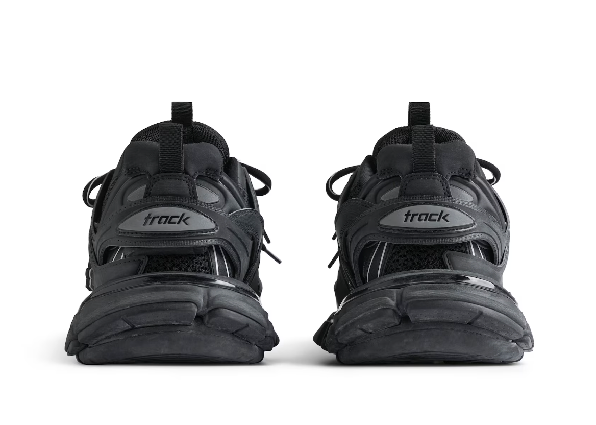 Men's Track Trainers With Charms in Black