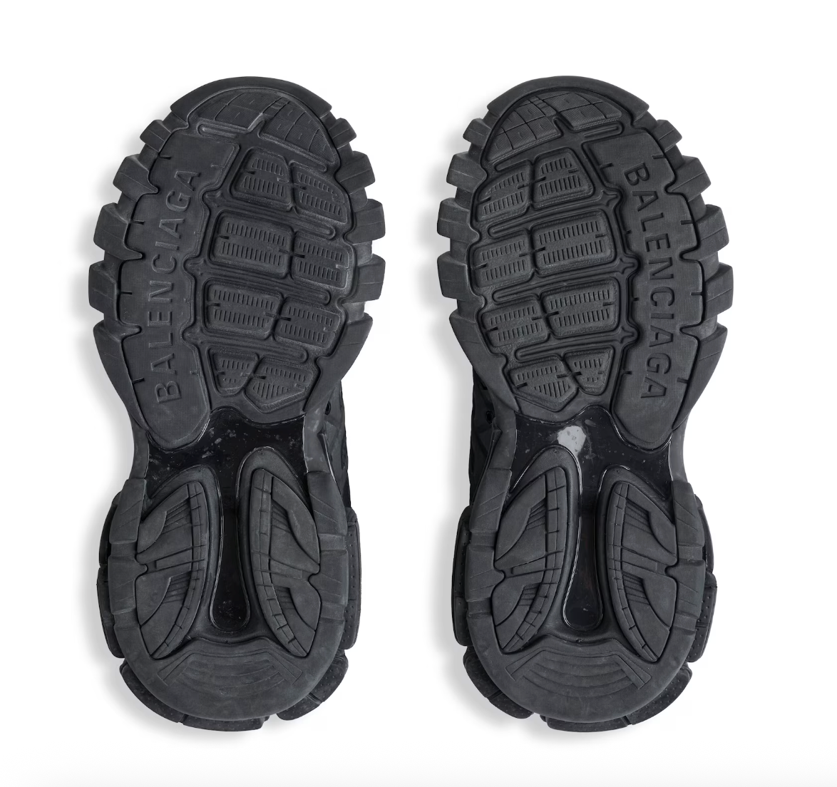 Men's Track Trainers With Charms in Black