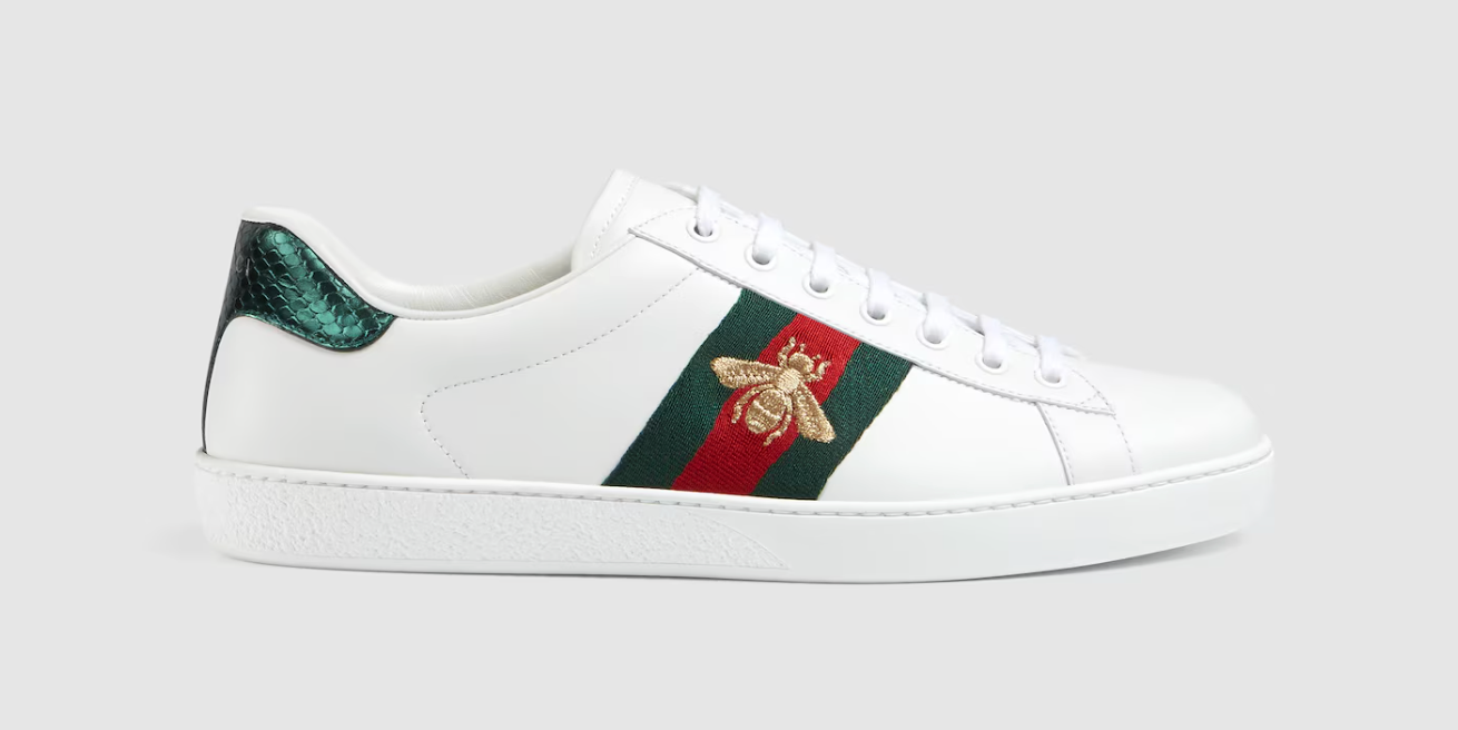 Men's Ace sneaker with bee