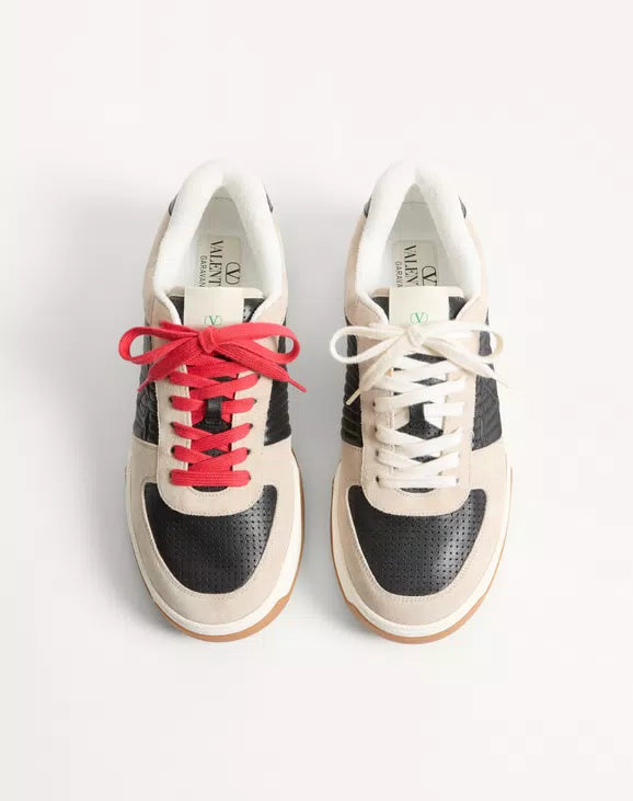 Sparry Trainer In Split Leather And Nappa