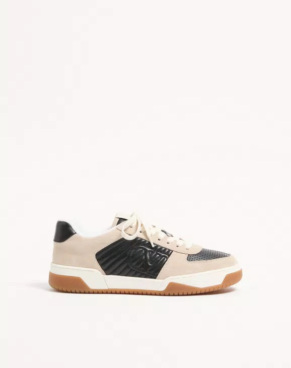 Sparry Trainer In Split Leather And Nappa