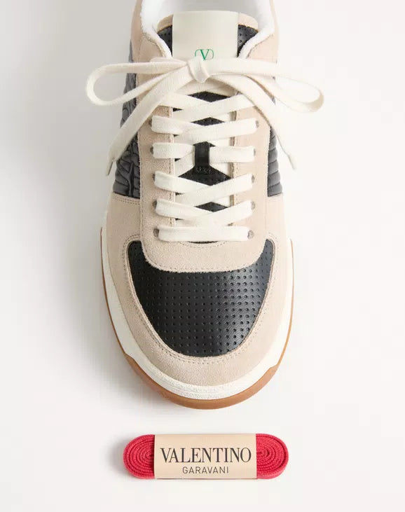 Sparry Trainer In Split Leather And Nappa